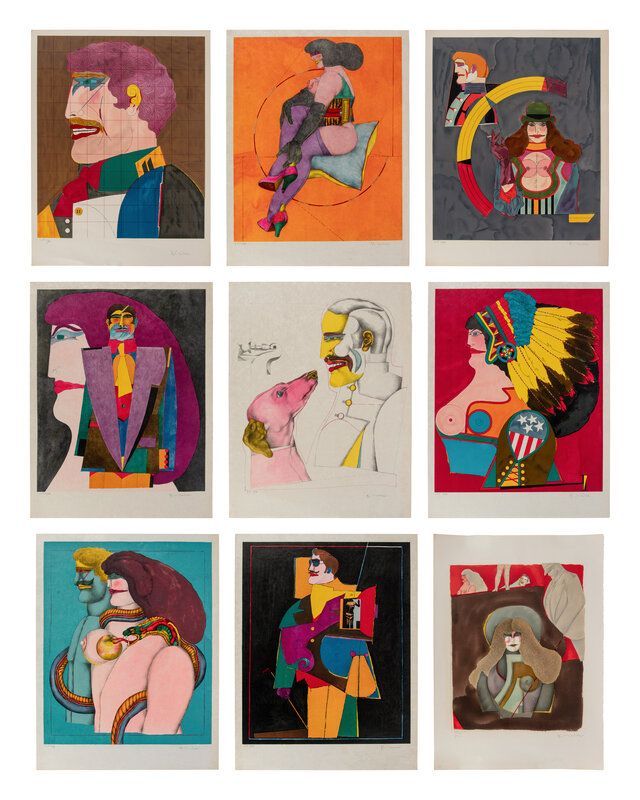 Richard Lindner(American/German, 1901–1978)