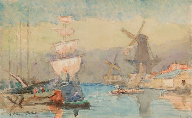 Le Port de Rotterdam, 1897