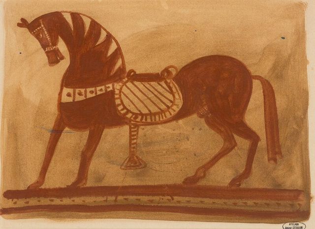 Cheval Étrusque, circa 1947
