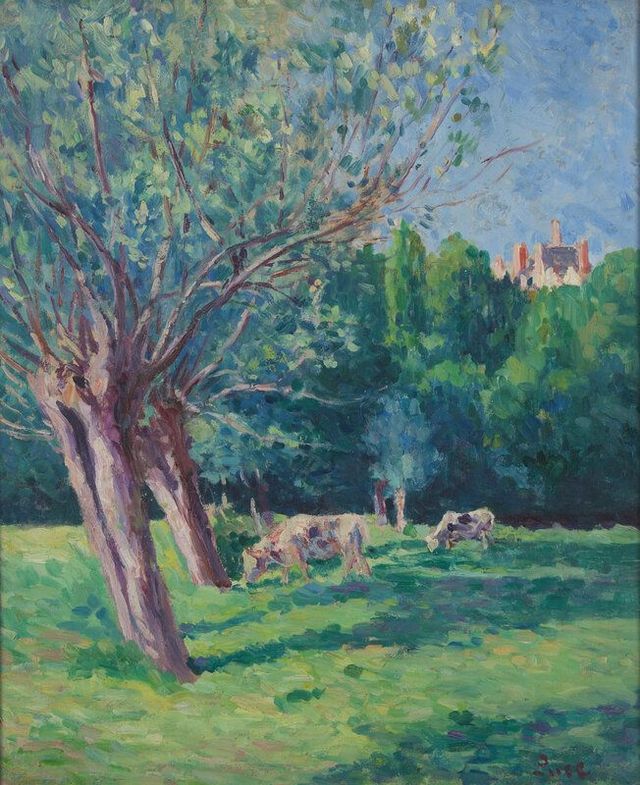 Eragny, Le Pré aux Saules, 1895