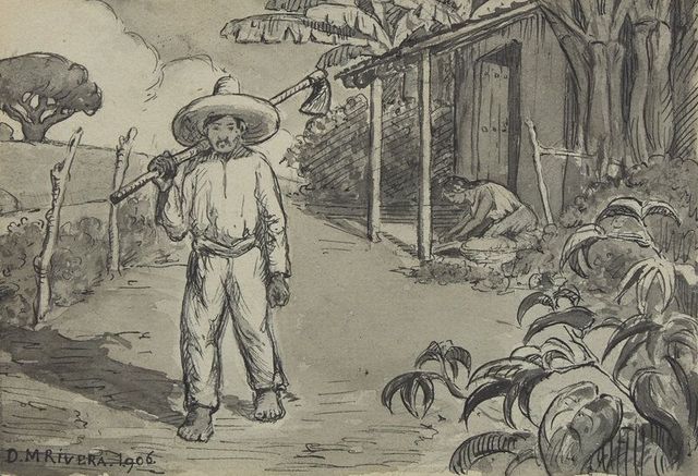 Scène de Village (Escena Rural), 1906