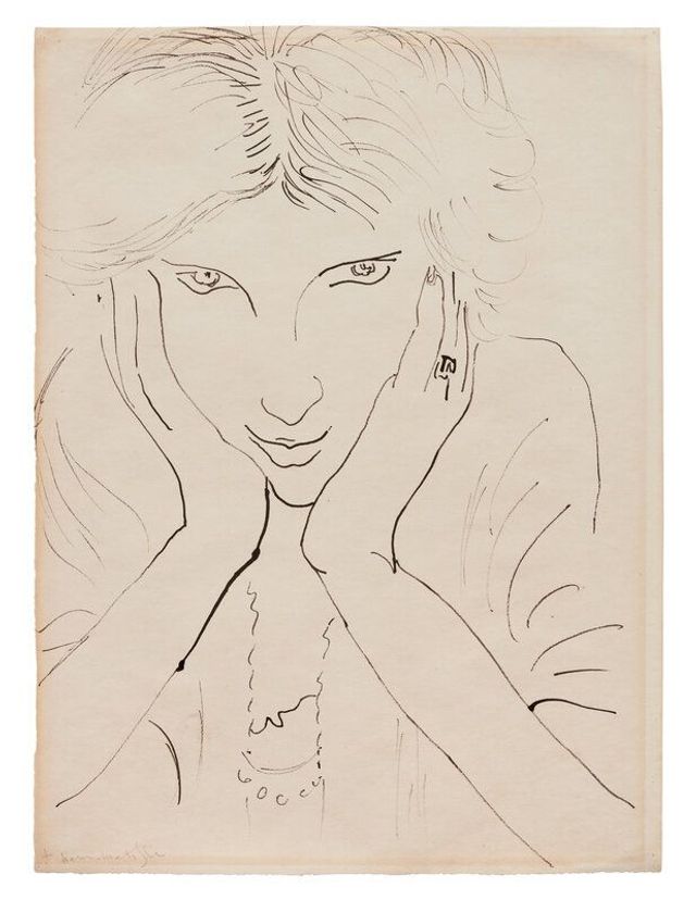 Femme Accoudée, 1919
