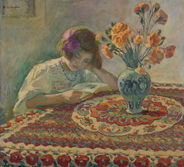 Jeune Fille Lisant, circa 1914