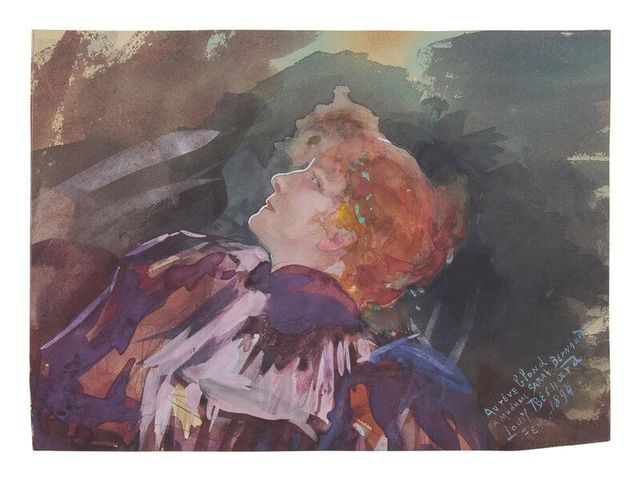 Portrait of Sarah Bernhardt, 1894