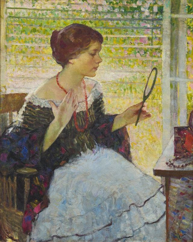 Young Woman at Her Dressing Table, c. 1912-14