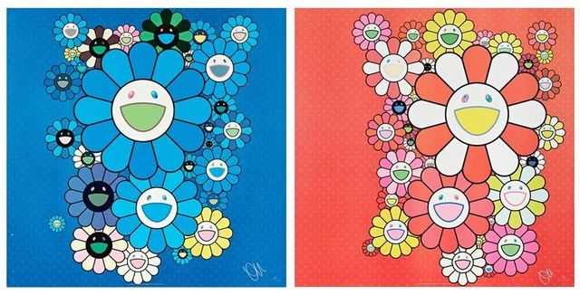 Blue Velvet; and Rose Velvet (Two Works)2016