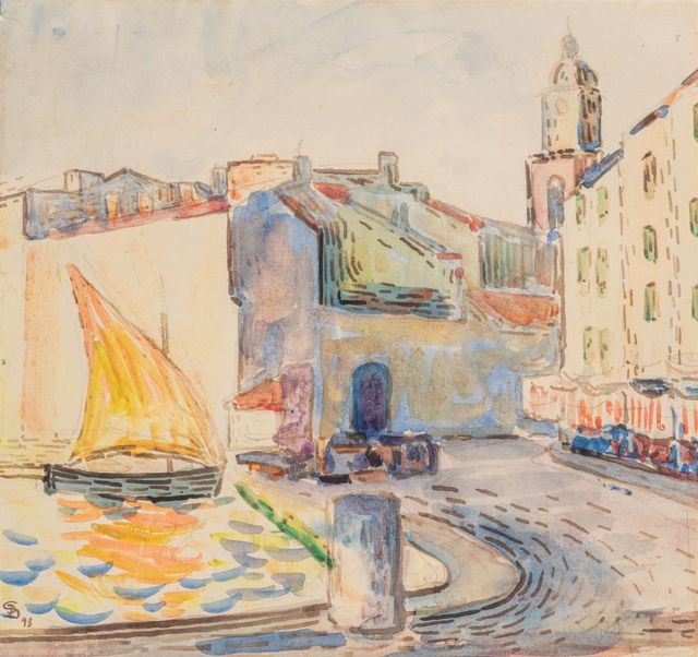 Vue du port