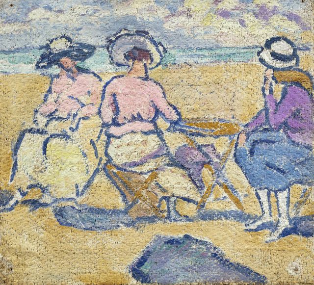 Femmes sur la plage