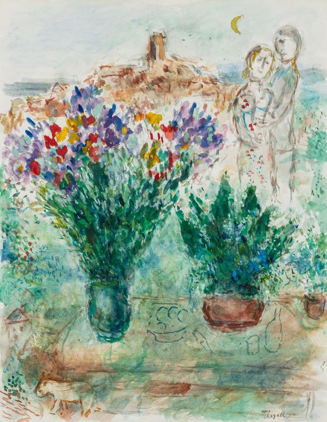 Iris et muguet