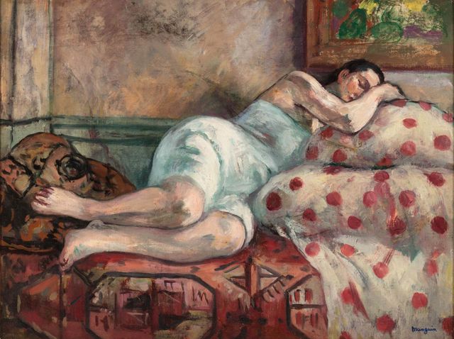 Femme couchée