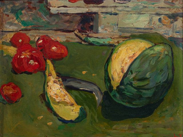 Pastèque et tomates