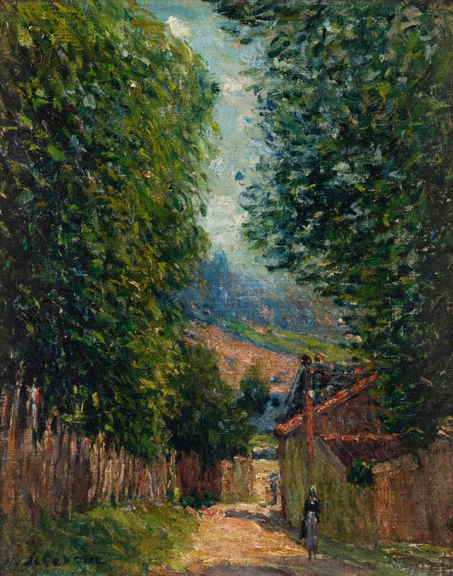 Le chemin de campagne