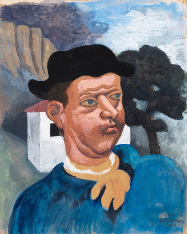 Le paysan. Étude