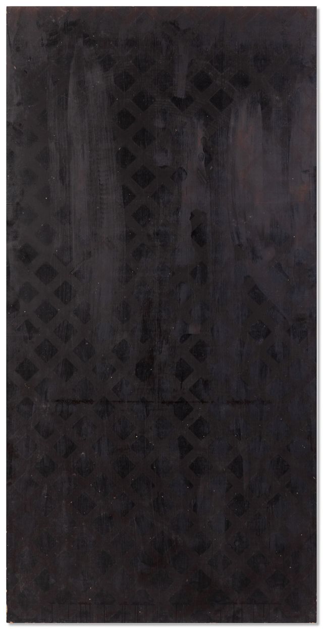 Untitled (Lattice, Topanga, Ca, Ebony)