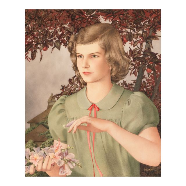 Girl with Flowers