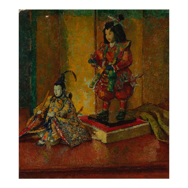 Still Life with Samurai Doll