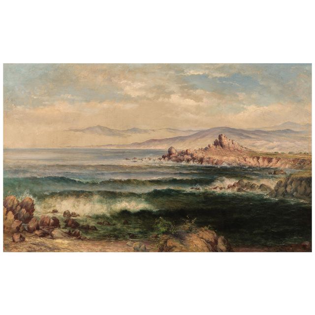 California Coast with Distant Fog