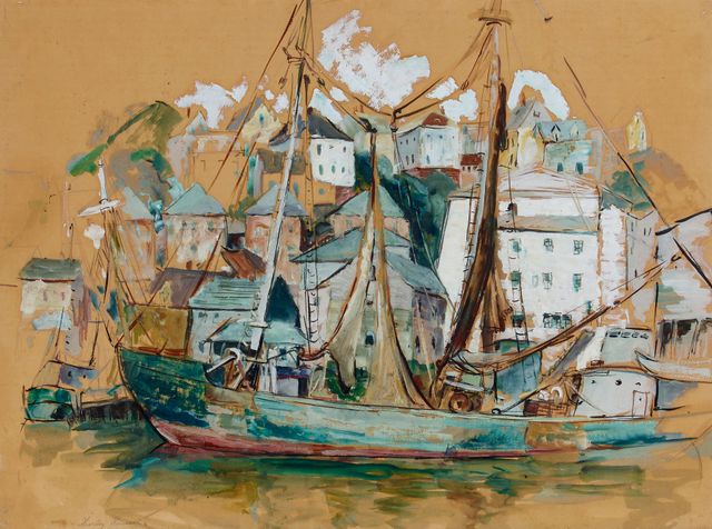 Harbor Scene