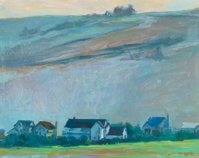 First Morning Light in the Valley
