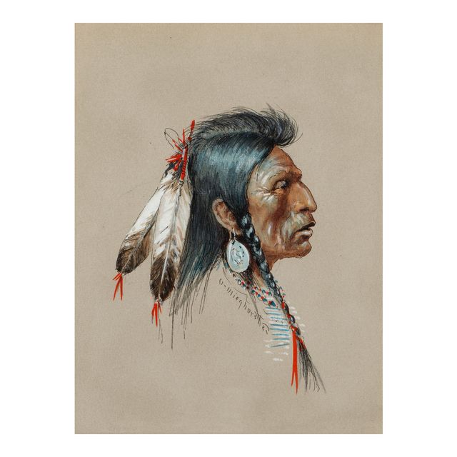 Blackfoot Warrior and Crow Warrior (a group of two)
