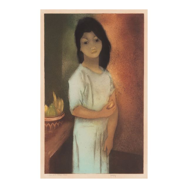 Little Girl with Mango, Hawaii