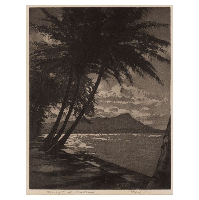 Morning at Halekulani; Moonlight at Halekulani; Moonlight on Diamond Head