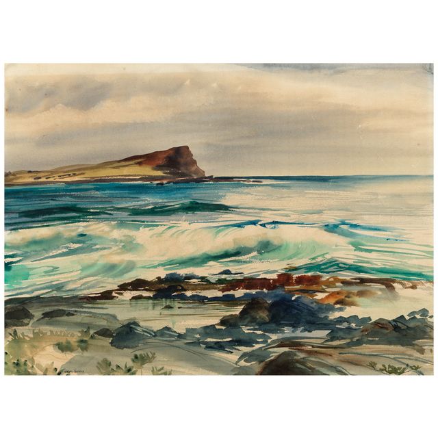View of Manana Island from Makapuʻu Beach