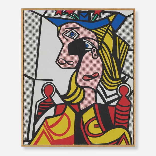 Roy Lichtenstein, Woman with Flowered Hat, 1963