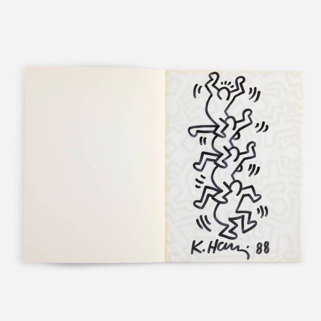 Untitled (Totem Drawing on Exhibition Catalog)