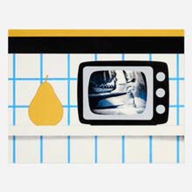 TV Still Life (from the 11 Pop Artists, Volume III portfolio)