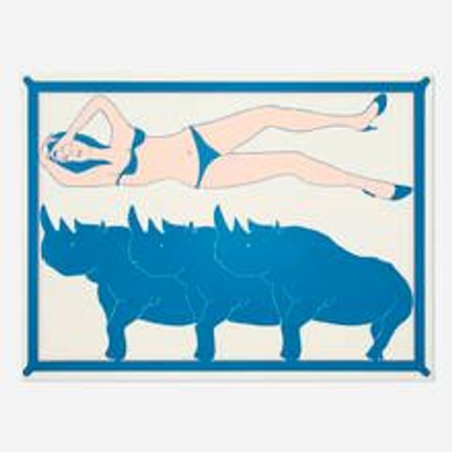 Dream of Unicorns (from the 11 Pop Artists, Volume III portfolio)