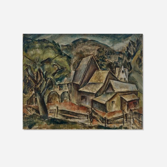 Untitled (Village Scene)