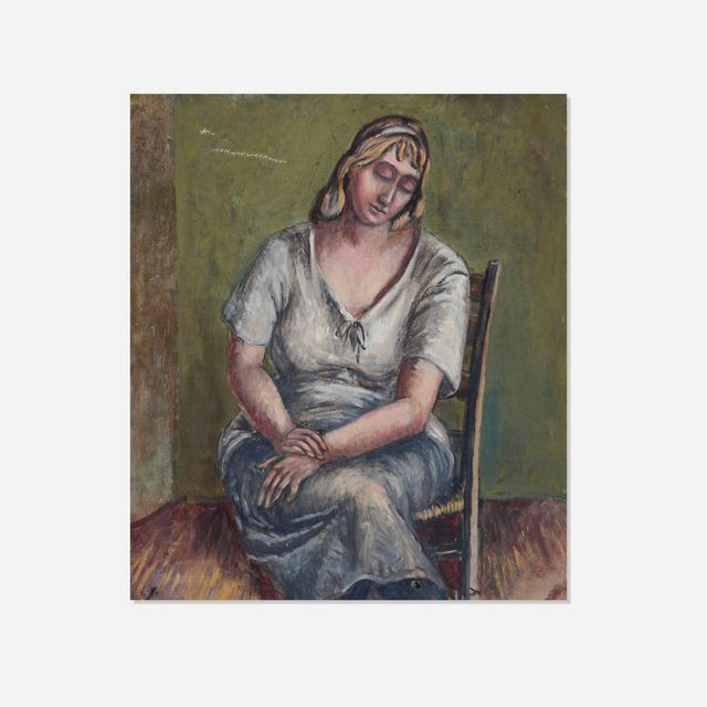 Untitled (Portrait of a Seated Woman)