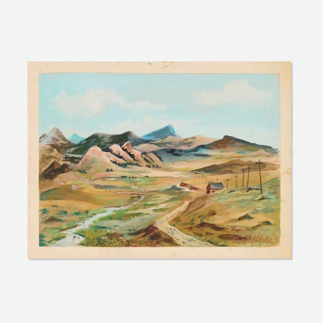 Untitled (Mountain Landscape)