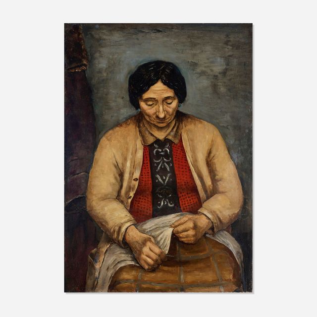 Untitled (Woman Sewing)