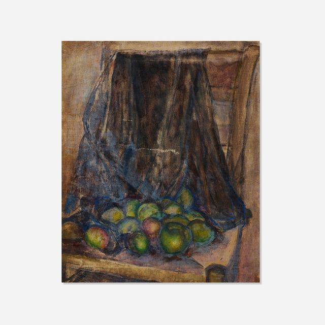 Untitled (Still Life with Chair and Apples)