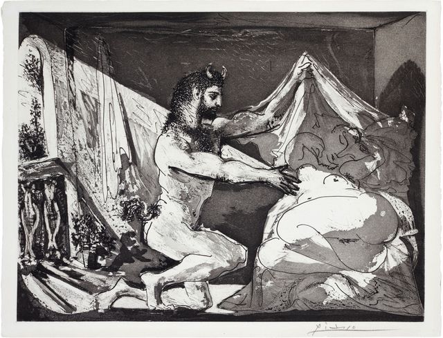 Faune dévoilant une femme, from La Suite Vollard (B. 230; Ba. 609)