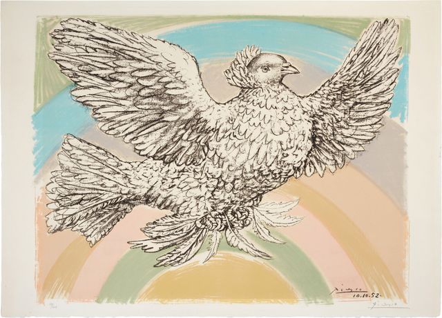 Colombe Volant (à l'Arc-en-ciel) (B. 712; M. 214)