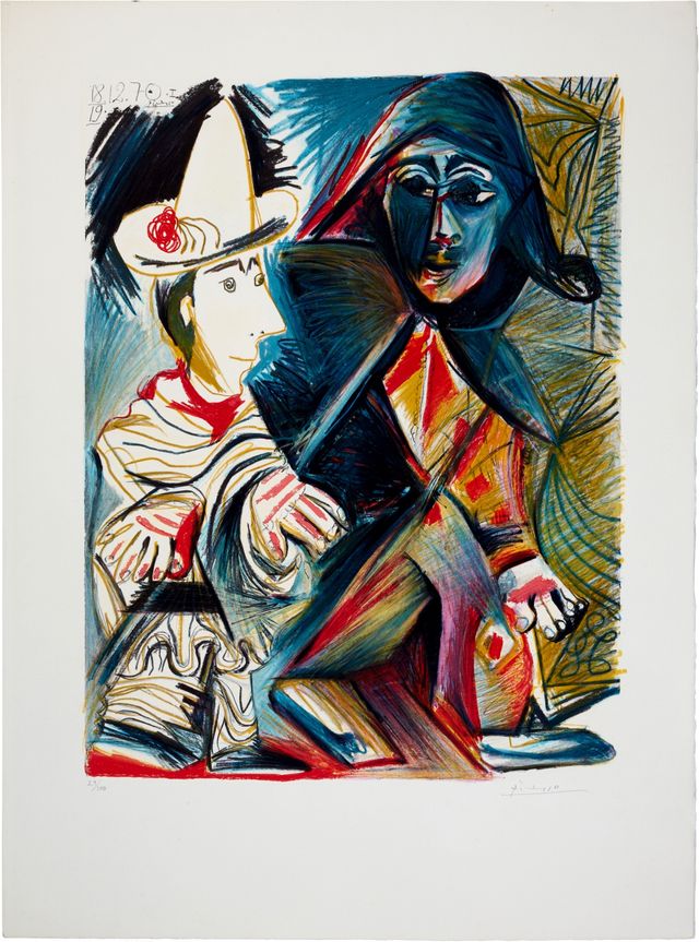 Le Clown et l'Harlequin (see Czwiklitzer 437)