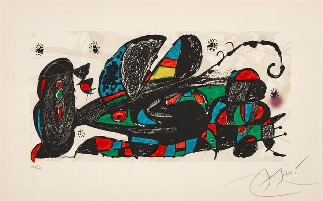 Joan Miró escultor (One Plate) (M. 934; see C. Bks. 191)