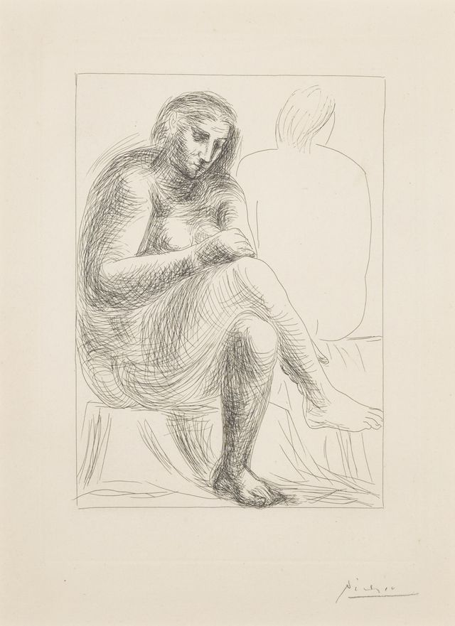 Au bain, from La Suite Vollard (B. 136; Ba. 201)