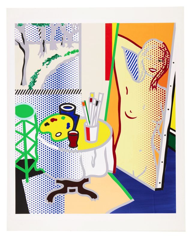 Interior with Painting of Nude (Study)