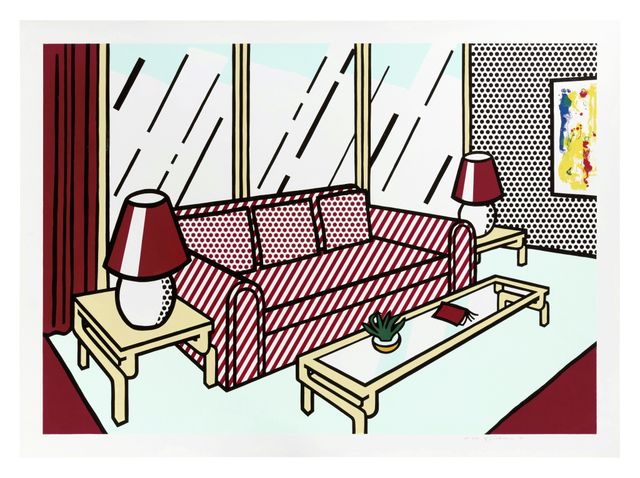 Red Lamps, from the Interior series