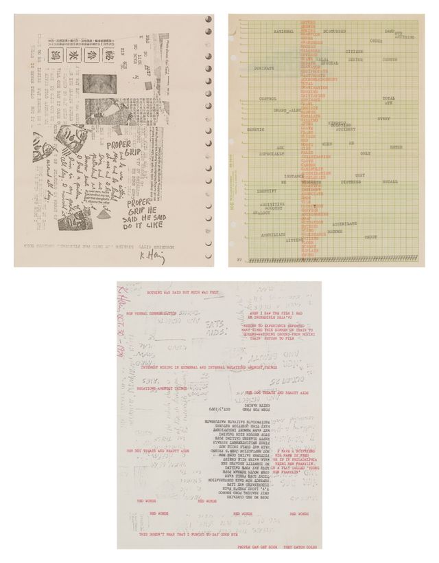 Untitled (report card) [Three Works]