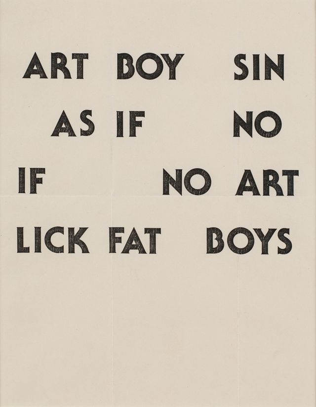 Untitled (Art Boy Sin)