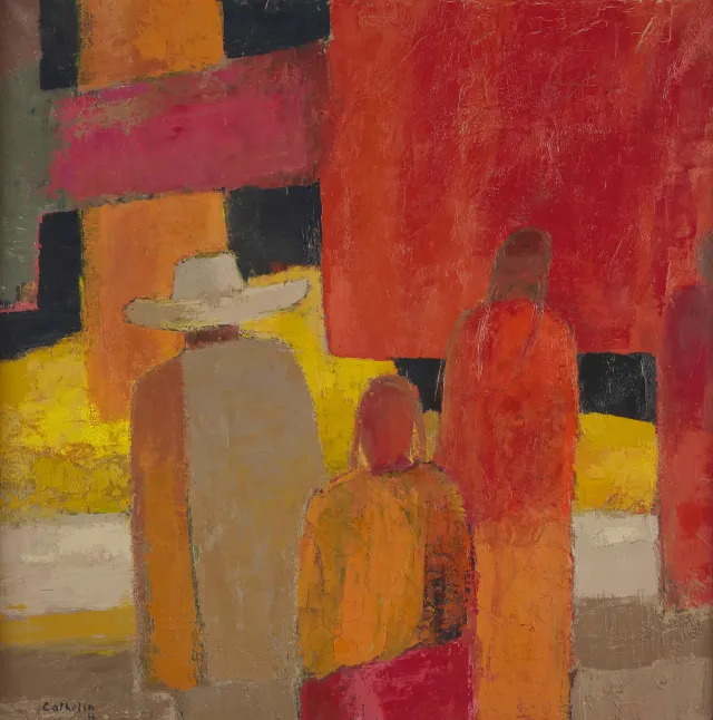 Scene de Marché, 1966