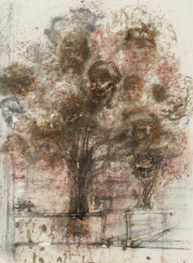 Faces in the Tree (I), 1988-90