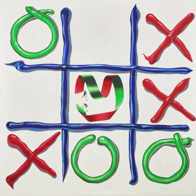 Acryl op Doek, 1986