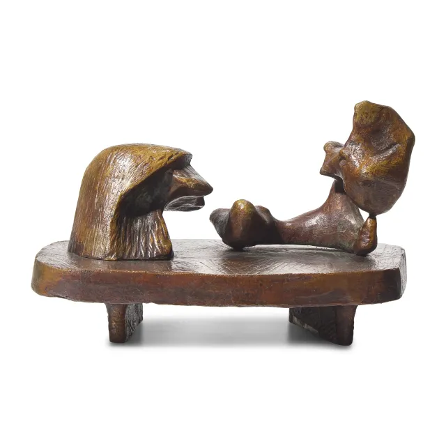 Two Piece Reclining Figure #6, 1964