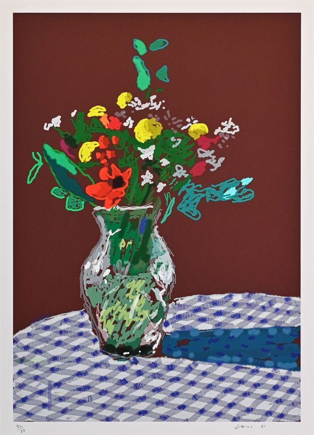 13th February 2021, Flowers in a Glass Vase